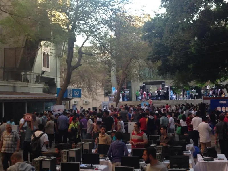 Gamers' Lobby, one of Egypt's first big gaming events